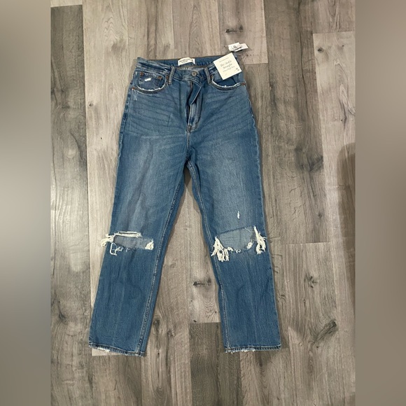 Abercrombie & Fitch Denim - Abercrombie & Fitch The Ankle Straight